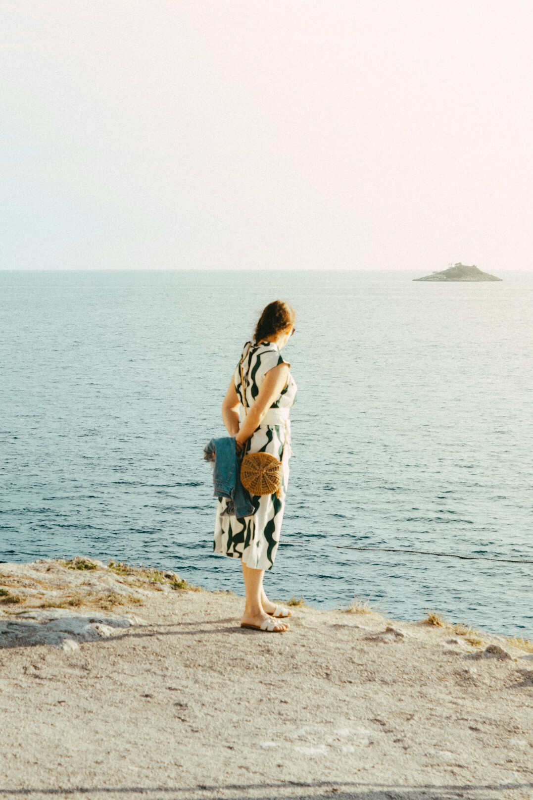 Portrait of a Croatian female podcast host